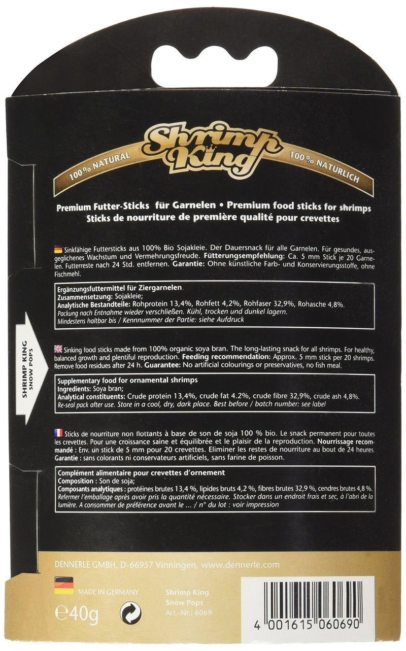 Dennerle Shrimp King Snow Pops Brown 1.4 Ounce (Pack of 1) - Image 2
